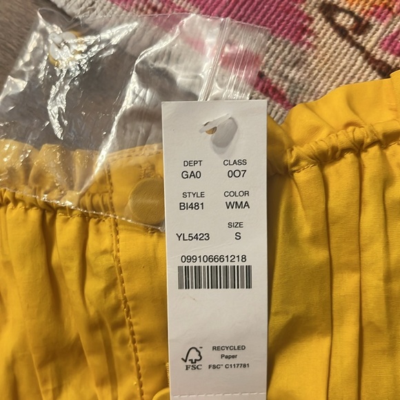 NWT J. Crew Cinched-waist Cotton Poplin Tank Top - Picture 6 of 6